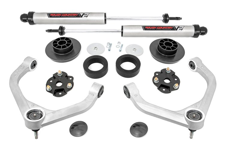31470 3.5in Ram Bolt-On Lift Kit w/ Rear V2 Shocks (19-21 Ram 1500 4WD)