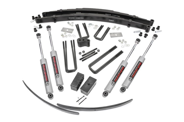 315.20 4 in. Lift Kit, Rear Blocks, Dodge/Plymouth Ramcharger/Trailduster (1974)