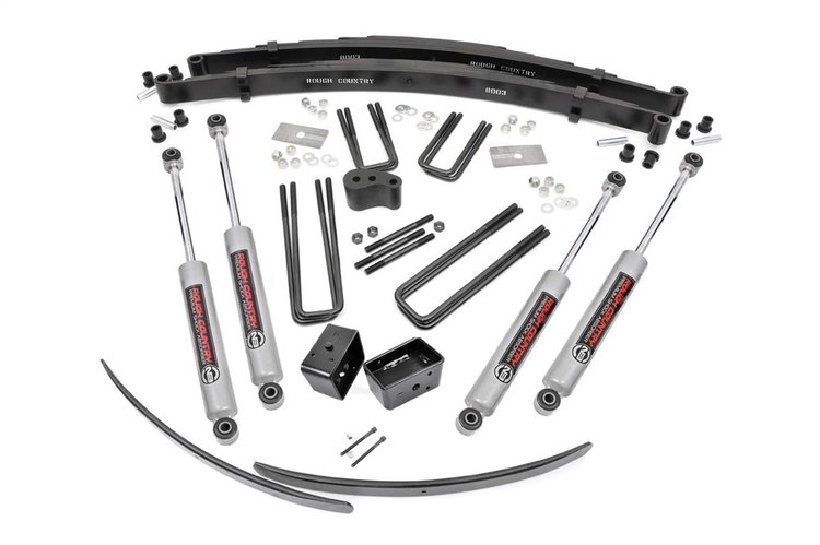 320.20 4 in. Lift Kit, Rear Blocks, Dodge/Plymouth Ramcharger/Trailduster (74-77)