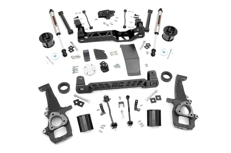 33270 6in Dodge Suspension Lift Kit w/ V2 Shocks (12-18 Ram 1500 4WD)
