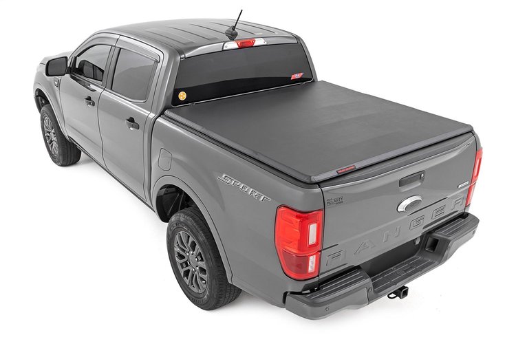 41219600 Soft Tri-Fold Tonneau Bed Cover; 6 ft. Length;