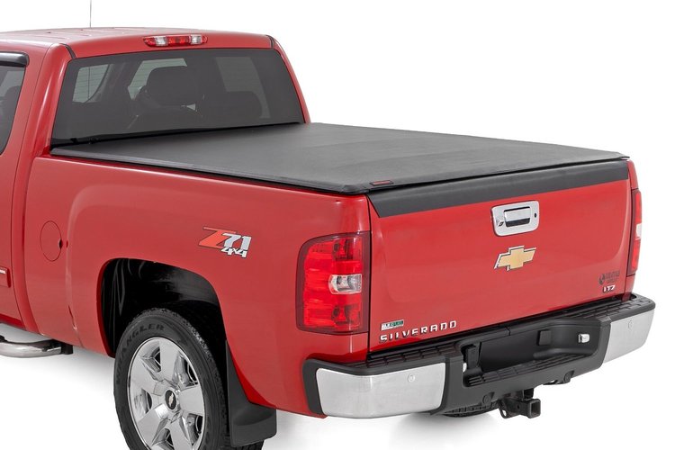 42207650 Soft Roll Up Bed Cover Fits Select Chevy/GMC 1500/2500HD/3500HD 6'7 in. Bed