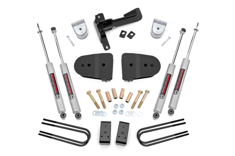 43430 Suspension Lift Kit w/N3; 3 in. Lift; Premium N3 Shocks;