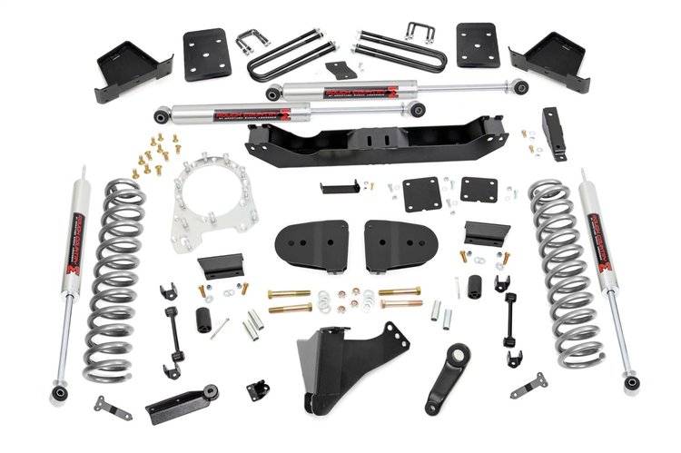 43740 Suspension Lift Kit w/Shocks; 6 in. Lift; M1 Monotube Shocks;