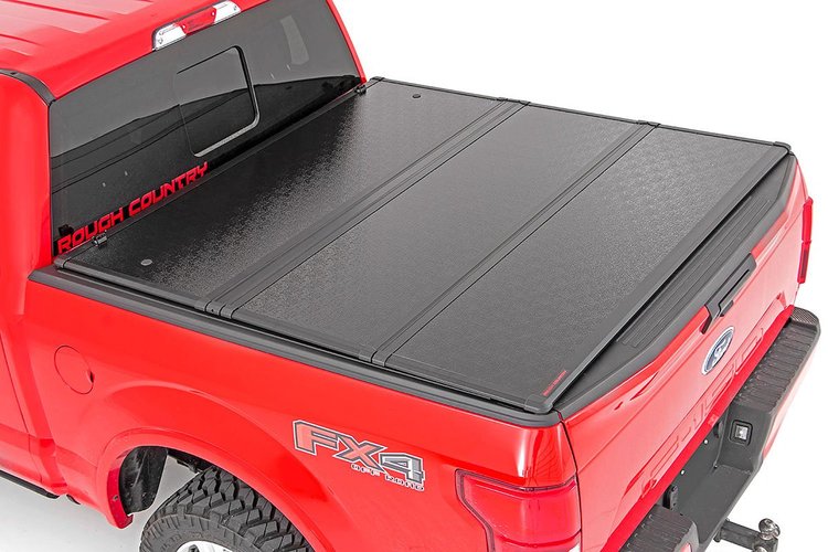 45515550A Ford Hard Tri-Fold Bed Cover (15-21 F-150 - 5' 5" Bed)