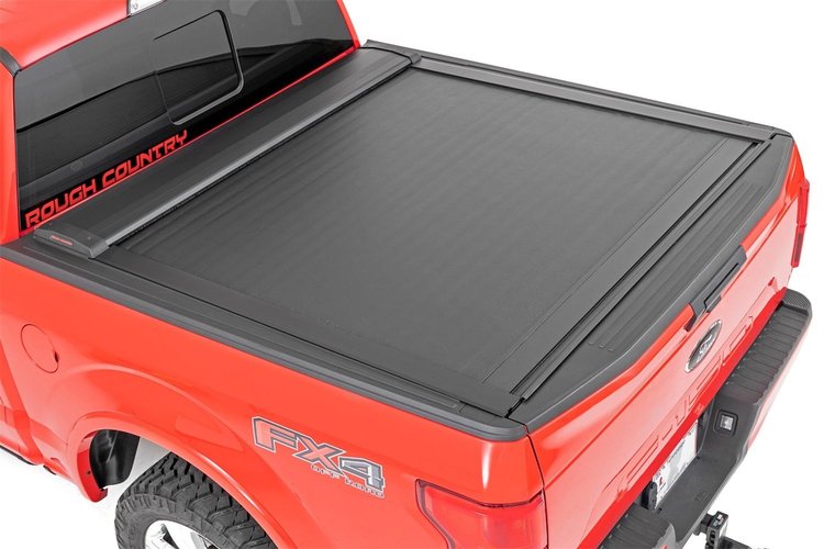 46410551 Retractable Bed Cover, 5'7" Bed, Fits Select Ford F150 /F150 Lightning
