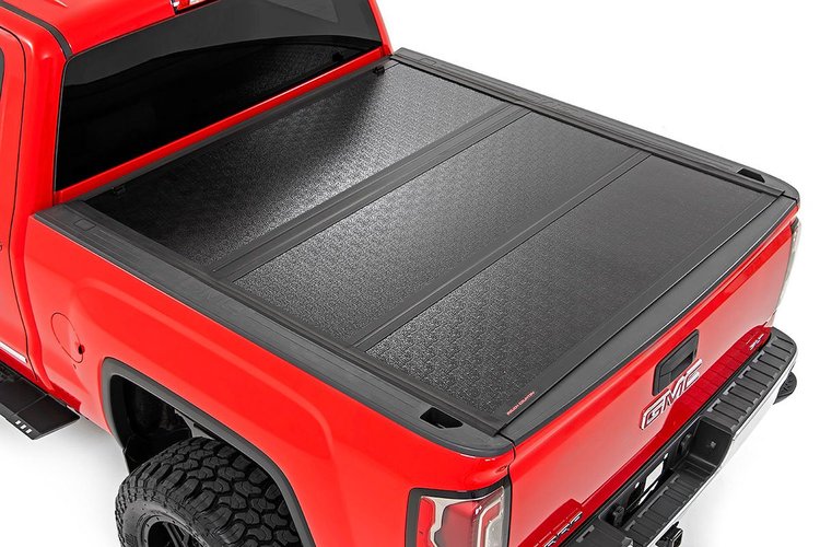 47119651 Hard Low Profile Bed Cover, 6'7" Bed, Rail Cap, Chevy/GMC 1500/2500HD/3500HD (14-19)
