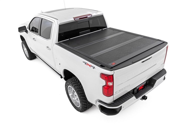47120580A Hard Tri-Fold Tonneau Bed Cover; Low Profile;