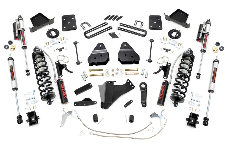 47859 4.5 in. Lift Kit , W/O Overloads , C/O Vertex, Ford Super Duty (08-10)