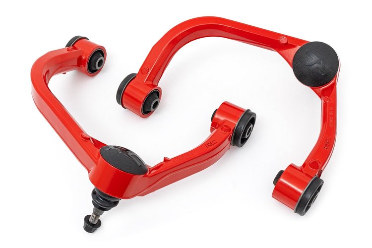 51036RED Red Forged Upper Control Arms, 2.5-3.5 in. Lift, Ford F-150 4WD (09-20)