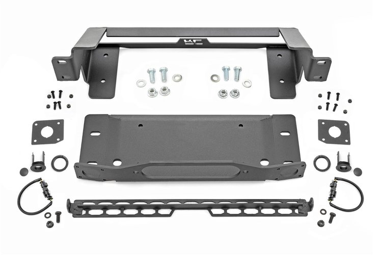 51066 High Winch Mount, All Models, Ford Bronco 4WD (2021-2023)
