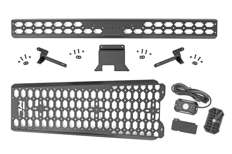 51124 Molle Mounting Panel; w/o Overhead Dome Light;