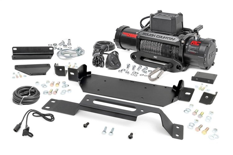 51127 Hidden Winch Mounting Plate; w/PRO12000S Winch;