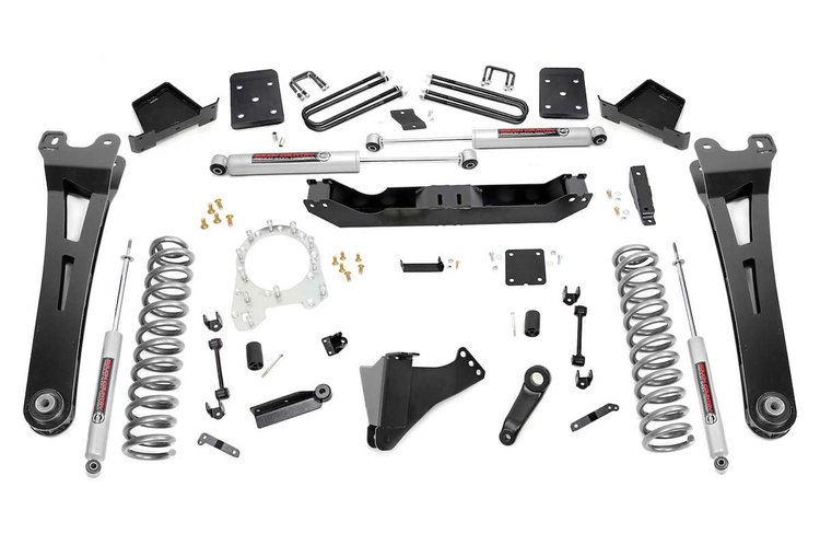 51230 6in Ford Radius Arm Suspension Lift Kit (17-19 F-250 4WD w/Overloads, Diesel)