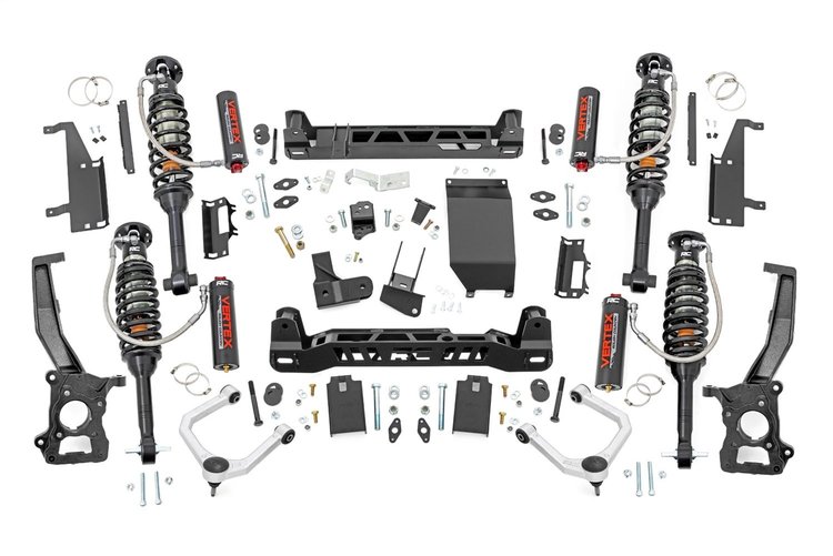 51583 Suspension Lift Kit; 7 in. Lift; Incl. Vertex Coilovers;