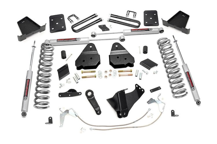 529.20 6 in. Lift Kit, Gas, No OVLD, Ford Super Duty 4WD (2015-2016)