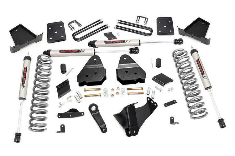 53470 4.5in Ford Suspension Lift Kit w/V2 Shocks (15-16 F-250 4WD)