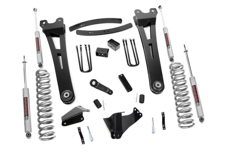 536.20 6 in. Lift Kit, Diesel, Radius Arm, Ford Super Duty 4WD (05-07)