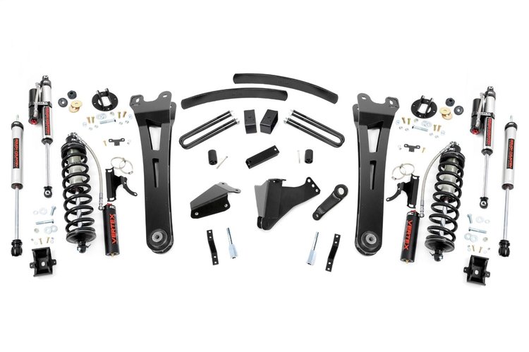 53659 6 in. Lift Kit , Diesel , Radius Arm , C/O Vertex, Ford Super Duty (05-07)