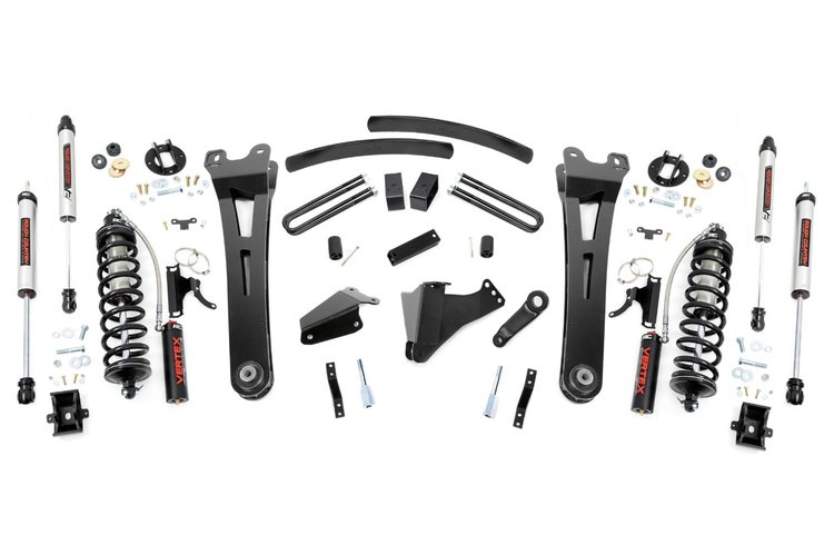 53758 6 in. Lift Kit , Gas , Radius Arm , C/O V2, Ford Super Duty (05-07)