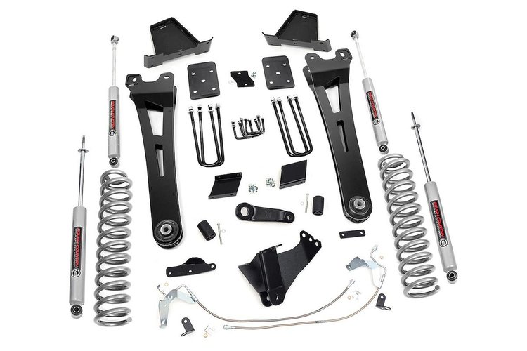 540.20 6 in. Lift Kit, Diesel, Radius Arm, OVLD, Ford Super Duty (11-14)