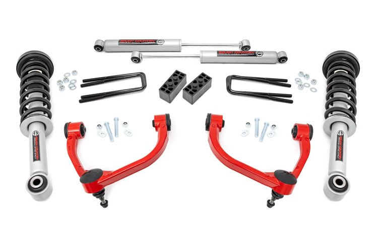 54431RED 3 in. Lift Kit, N3 Struts, Ford F-150 4WD (2009-2013)