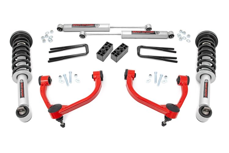 54531RED 3 in. Lift Kit, N3 Struts, Ford F-150 4WD (2014-2020)