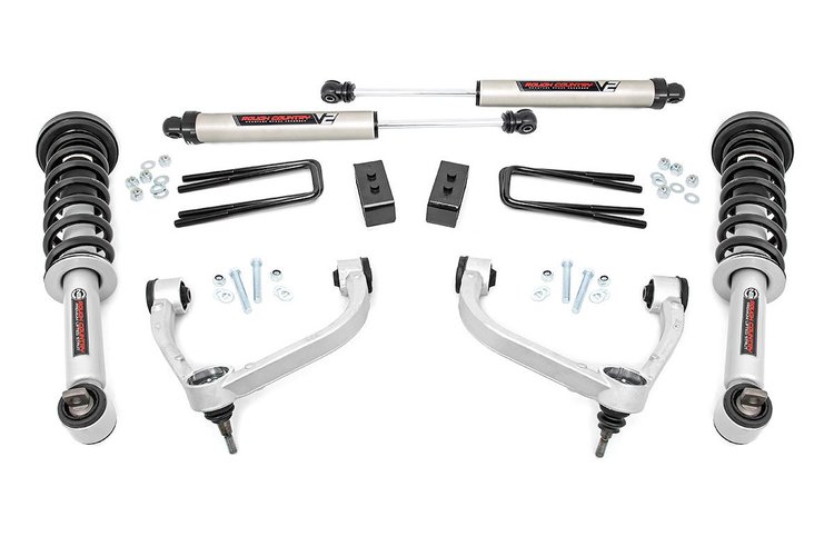 54570 3in Ford Bolt-On Arm Lift Kit w/ V2 Shocks (14-20 F-150 4WD)