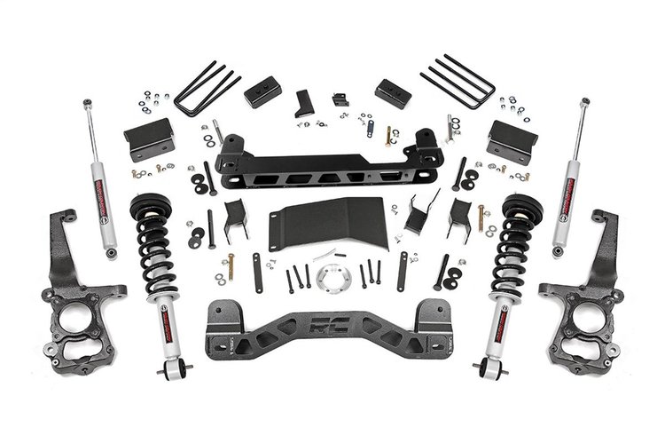 55531 4in Ford Suspension Lift Kit, Lifted Struts (15-20 F-150 4WD)