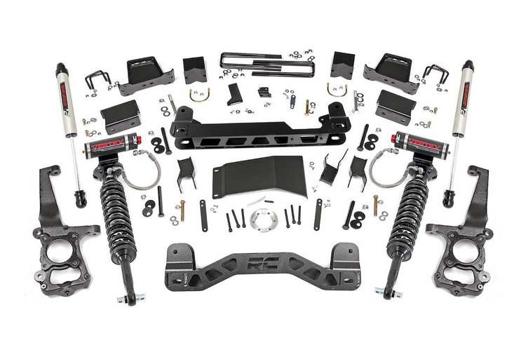 55757 6in Ford Suspension Lift Kit, Vertex and V2 (15-20 F-150 4WD)