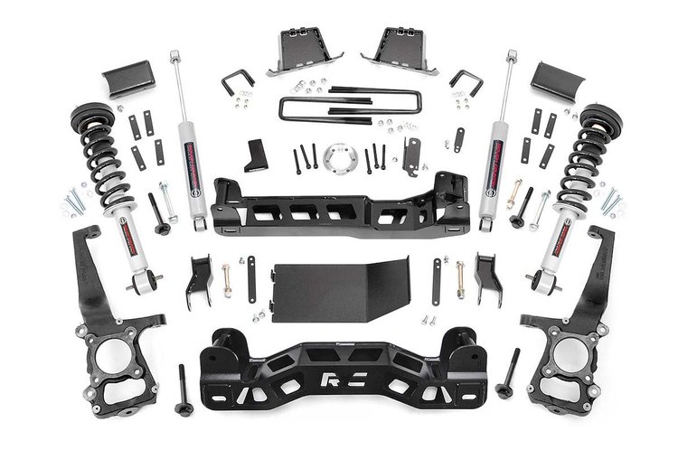57531 6in Ford Suspension Lift Kit, Lifted Struts (2014 F-150 4WD)