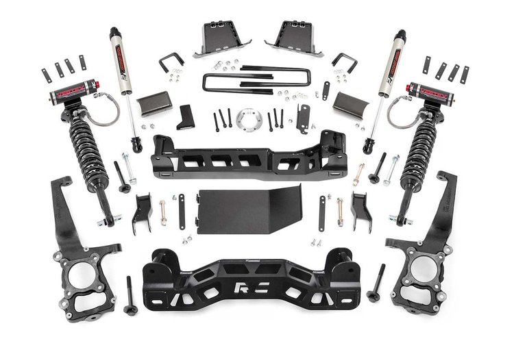 57557 6in Ford Suspension Lift Kit, Vertex and V2 (2014 F-150 4WD)