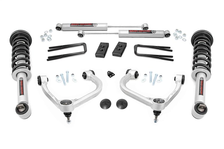 57731A 3in Ford Bolt-On Arm Lift Kit w/N3 Struts (2021 F-150 4WD)
