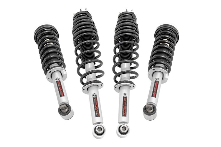591141 Suspension Lift Kit w/Shocks; 2 in. Lift; Premium N3 Series Lifted Struts;