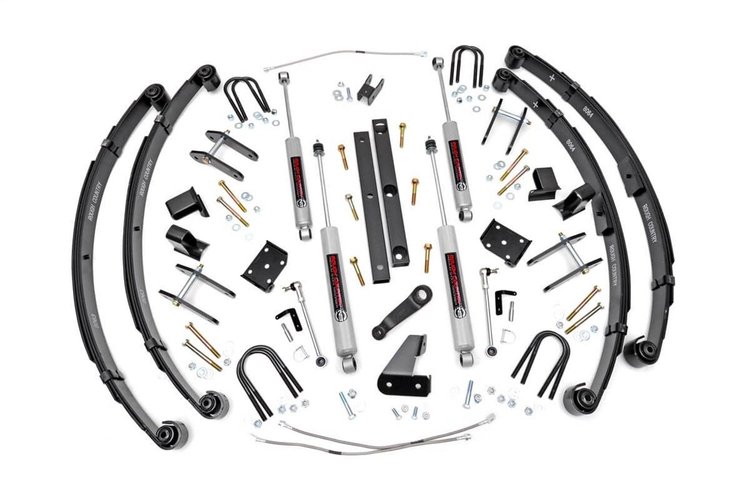 613.20 4.5 in. Lift Kit, X-Series, Manual Steer, Jeep Wrangler YJ (87-95)