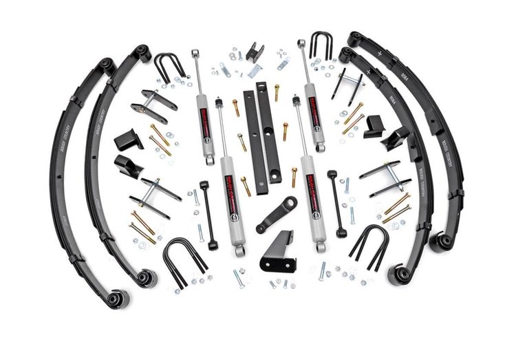 618.20 4.5 in. Lift Kit, Power Steering, Jeep Wrangler YJ 4WD (87-95)