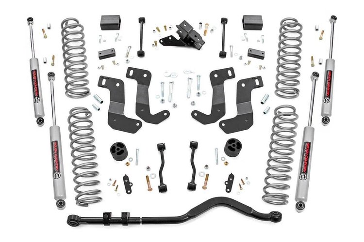 62930 3.5in Jeep Suspension Lift Kit, Control Arm Drop (18-20 Wrangler JL - 2 Door)