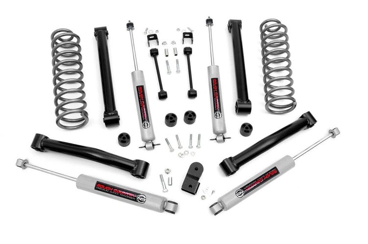 632.20 3.5 in. Lift Kit, V-8 Motor, Jeep Grand Cherokee ZJ 4WD (93-98)
