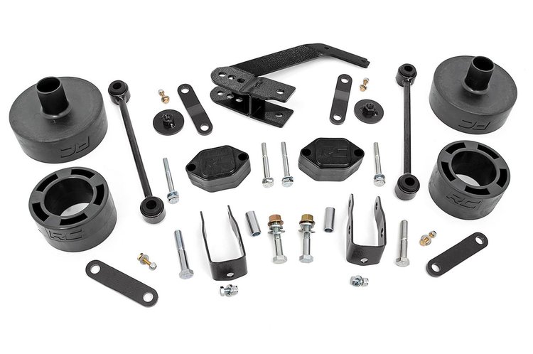 635 Front and Rear Suspension Lift Kit, Lift Amount: 2.5 in. Front/2 in. Rear
