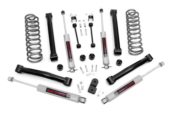 636.20 3.5 in. Lift Kit, V-6 Motor, Jeep Grand Cherokee ZJ 4WD (93-98)