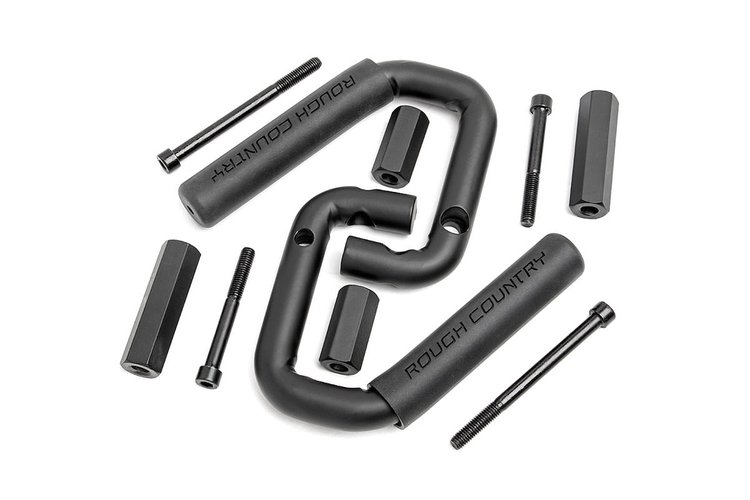 6501 Solid Steel Front Grab Handles (Pair)
