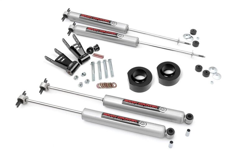 68030 Suspension Lift Kit w/Shocks; 1.5 in.; Easy Bolt-On installation; Incl. Hardware; Premium N3 Series Shocks;