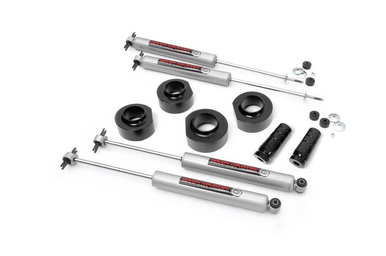 68530 Suspension Lift Kit w/Shocks; 1.5 in.; Easy Bolt-On installation; Incl. Hardware; Premium N3 Series Shocks;