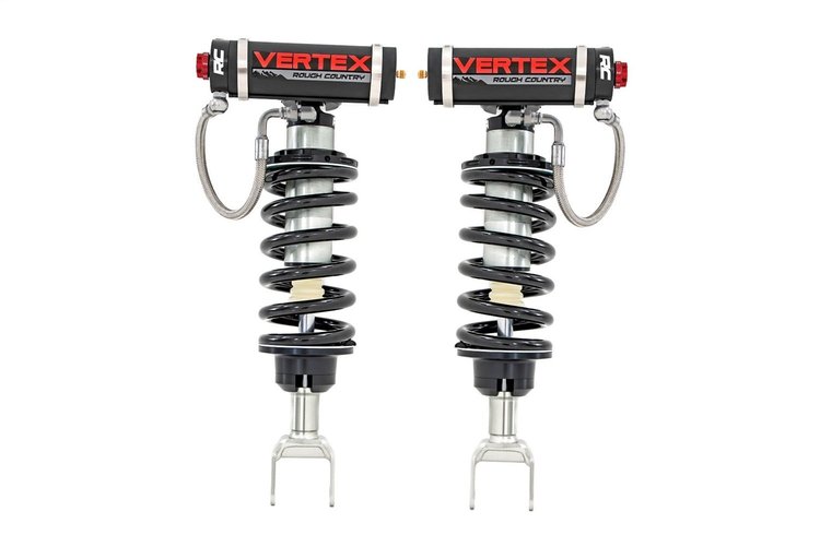 689020 Adjustable Vertex Coilovers; Front; 2 in. Lift;