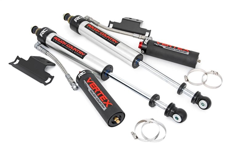 699014 Toyota Tacoma (05-20) Rear Adjustable Vertex Shocks (Pair); 6in Lifts)