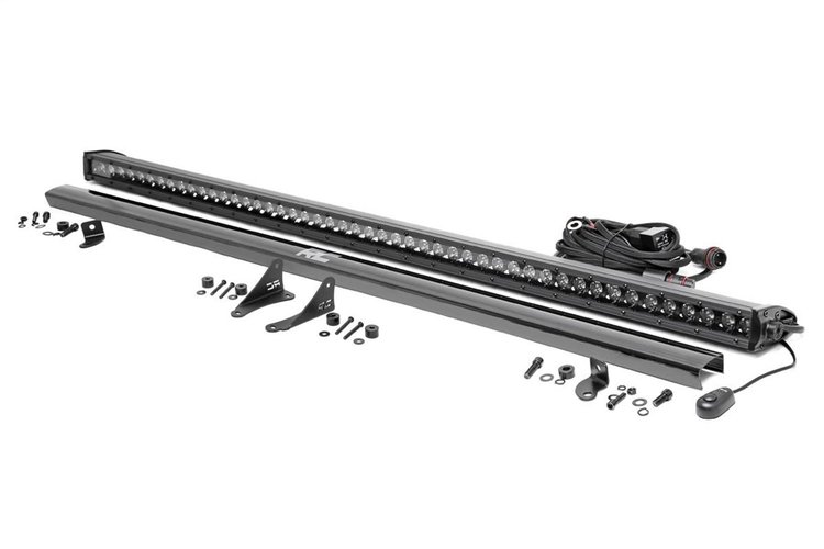 70057 Jeep 50-inch LED Hood Kit (18-20 Wrangler JL, 2020 Gladiator JT, Black-Series)