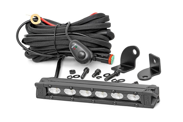70416ABL Black-Series LED, 6" Light, Slim Line