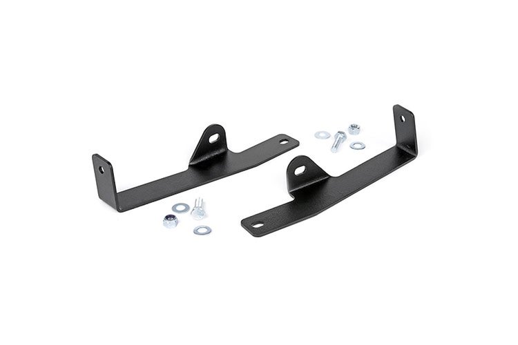 70527 20-inch Single or Dual Row LED Light Bar Hidden Bumper Mounting Brackets