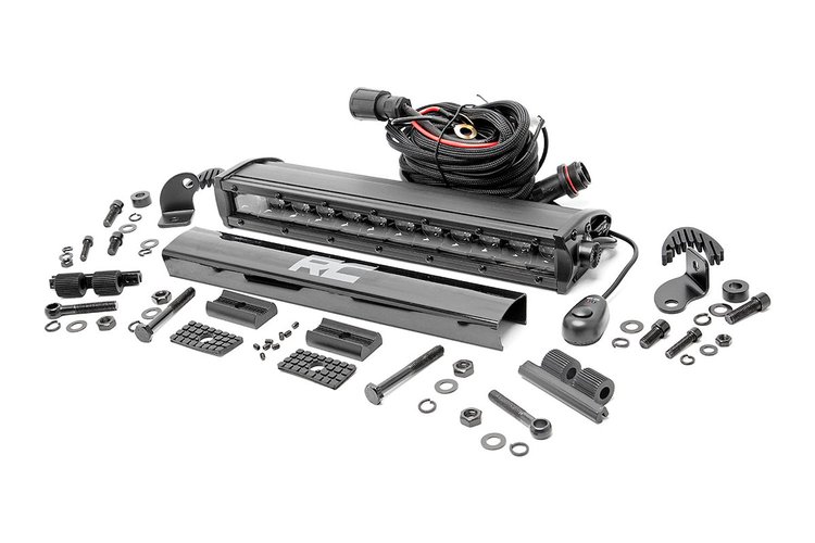 70712BL 12-inch Black Series Single Row CREE LED Light Bar