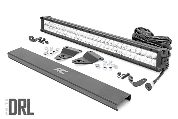 70788 Toyota 30in LED Grille Kit, Chrome Series w/ Cool White DRL (14-20 4-Runner)
